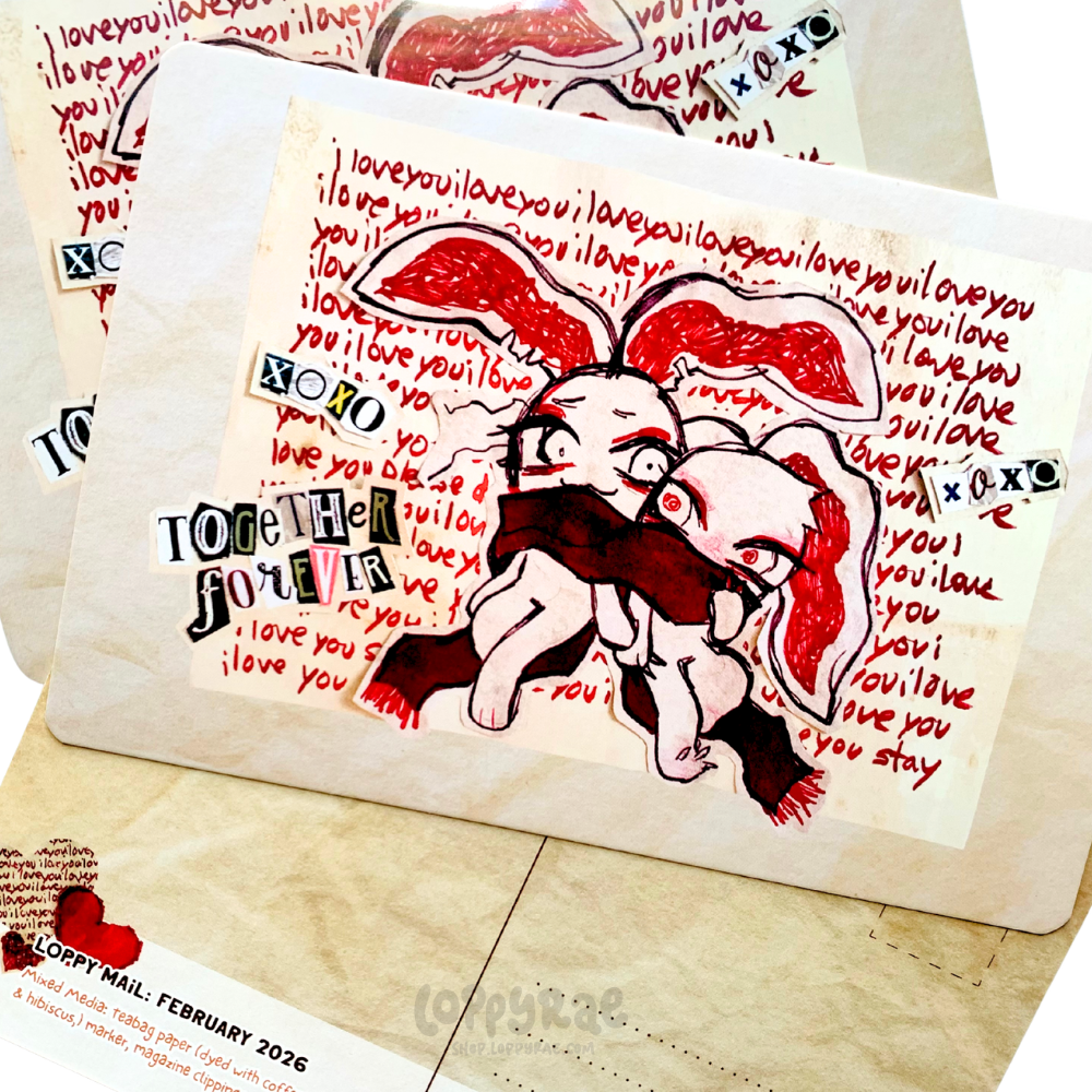 "LOVEYOU" Postcard (Set of 5!)