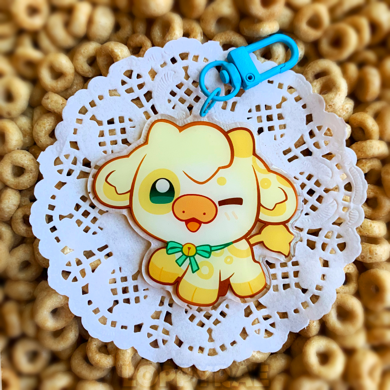 “Lucky Marshmallow” Cereal Cow Charm