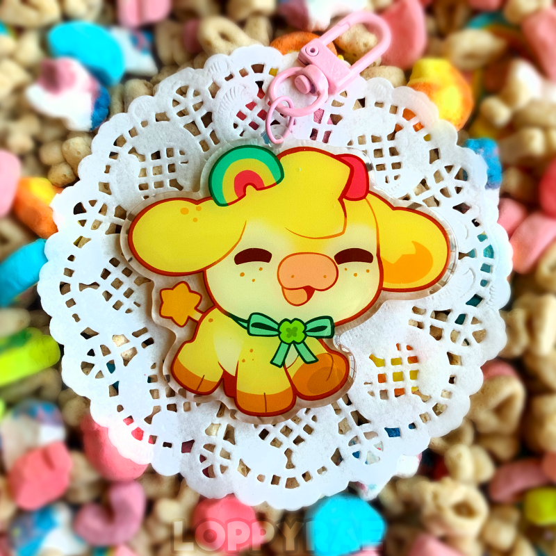 “Lucky Marshmallow” Cereal Cow Charm