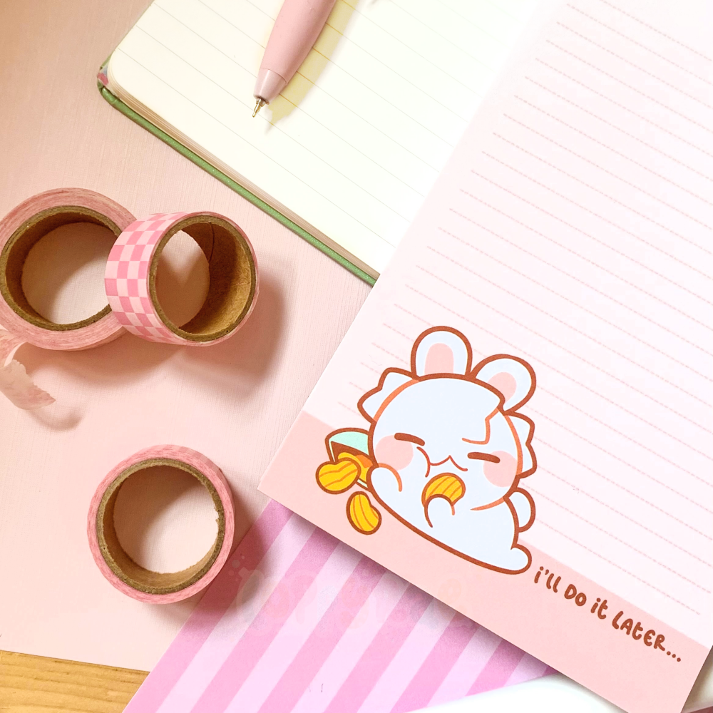 “Maybe Later!” Notepad