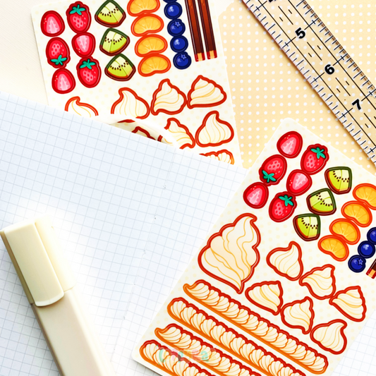 "Build-a-Parfait” Sticker Sheet