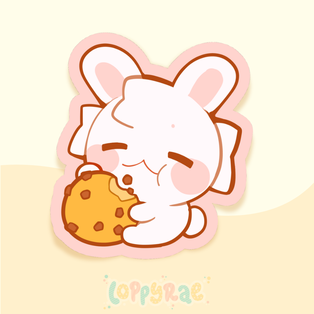 "Chocolate Chip Cookie" Vinyl Sticker