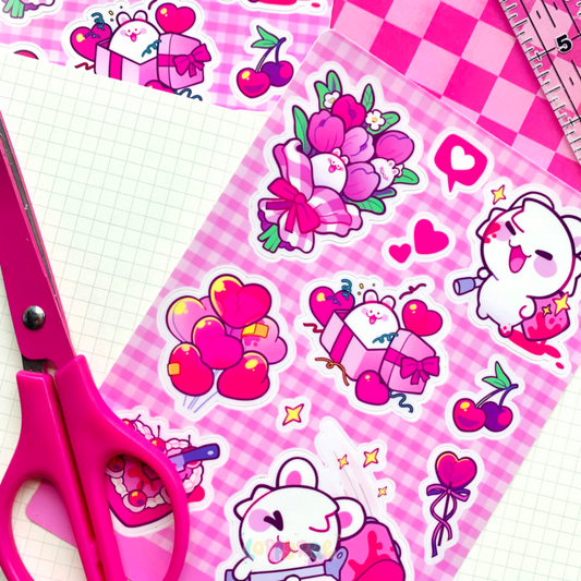 "CRUSH!” Sticker Sheet