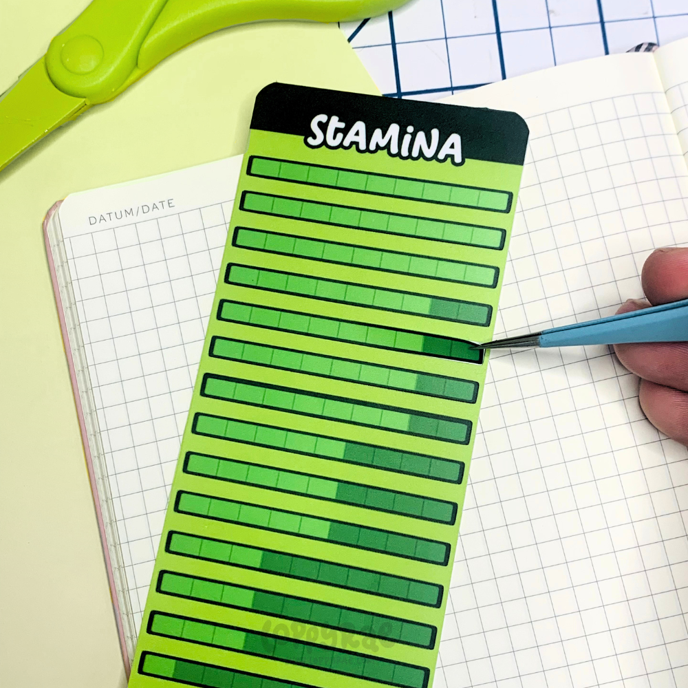 "Stamina” Planner Sticker Sheet