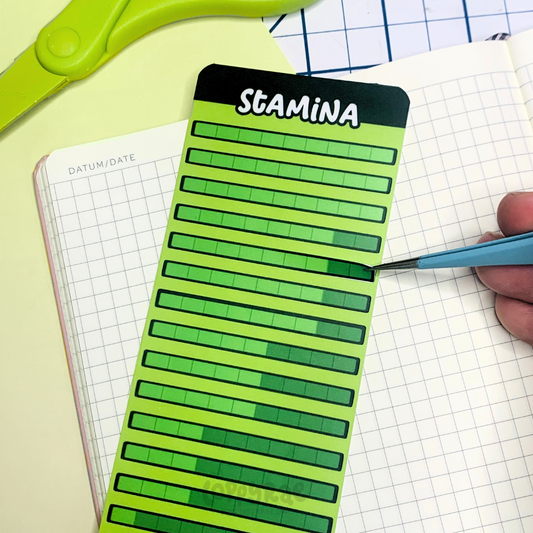 "Stamina” Planner Sticker Sheet