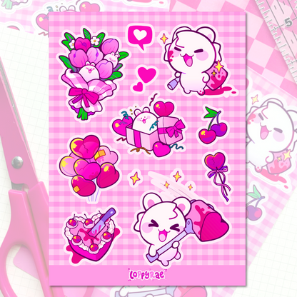 "CRUSH!” Sticker Sheet