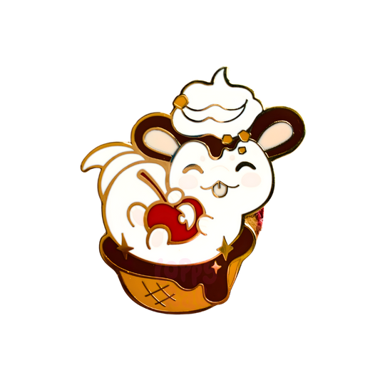 “Sundae Dragon” Enamel Pin
