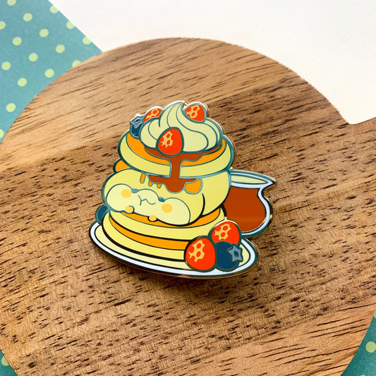 06/24 Patreon: "Hamster Flapjacks" Enamel Pin