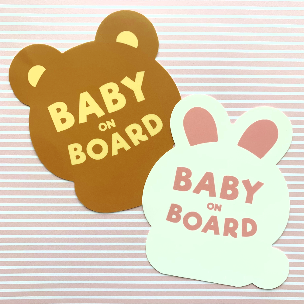 "Baby on Board" Bumper Sticker