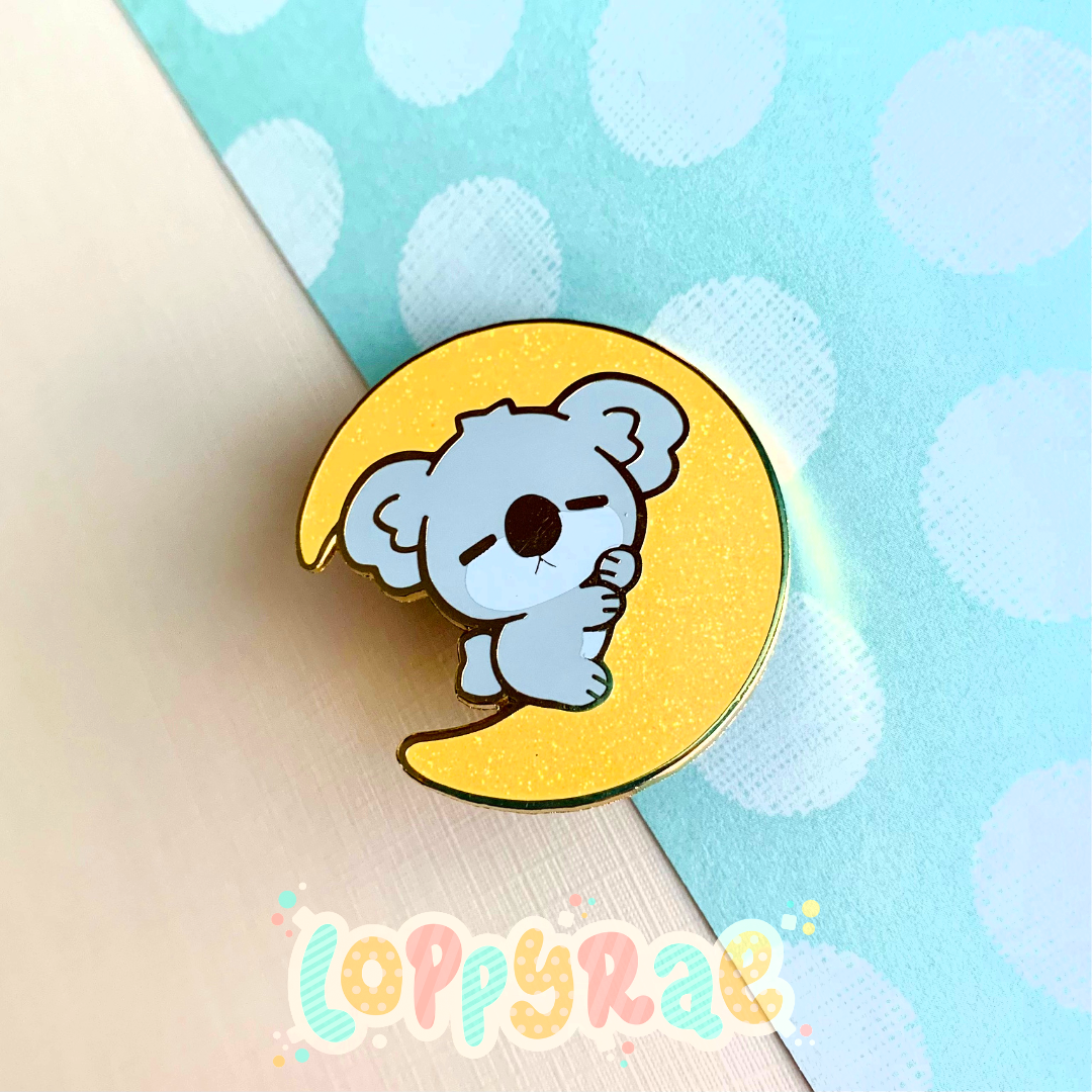 02/23 Patreon: "Goodnight Koala" Enamel Pin