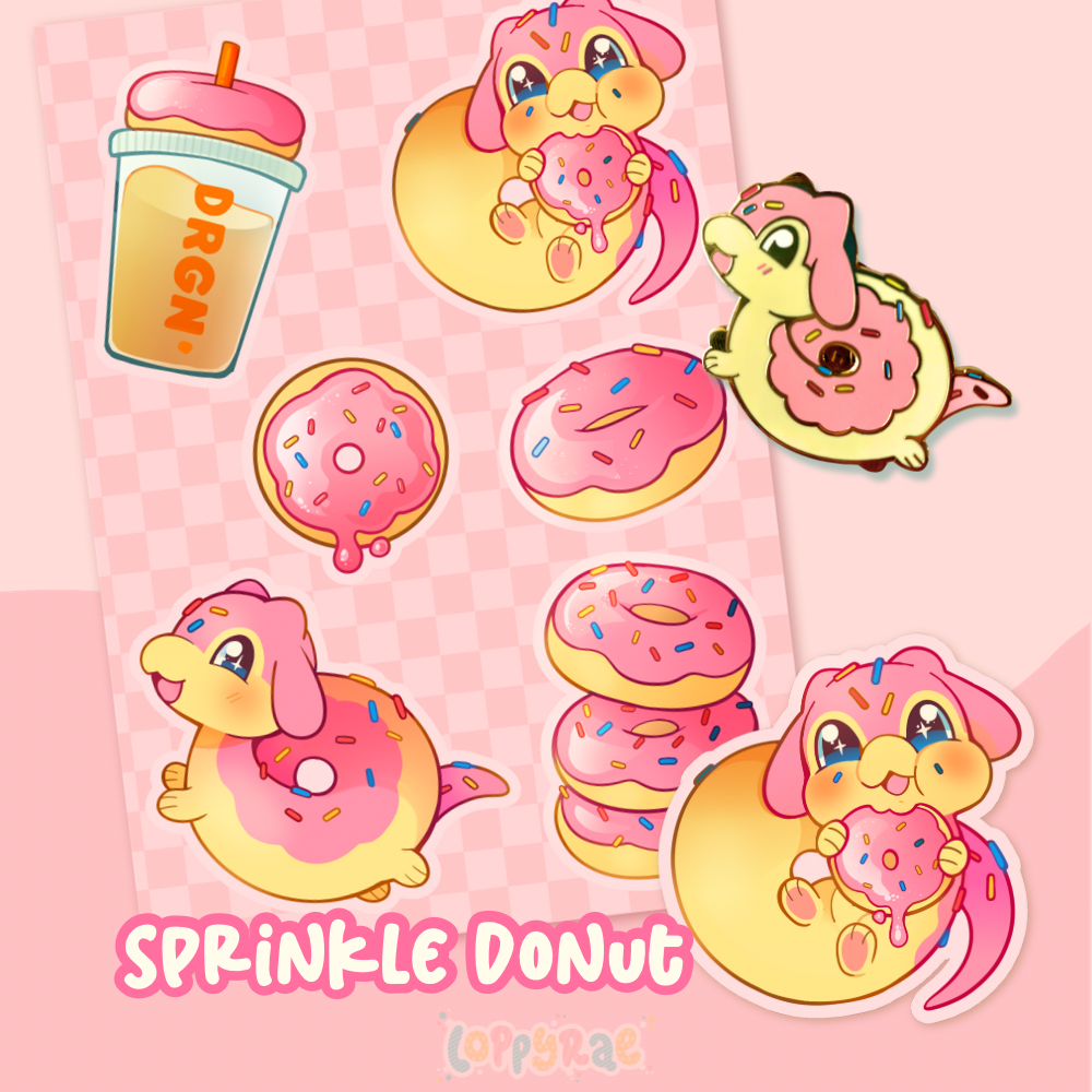 Patreon Vault: “Sprinkle Donut” Set