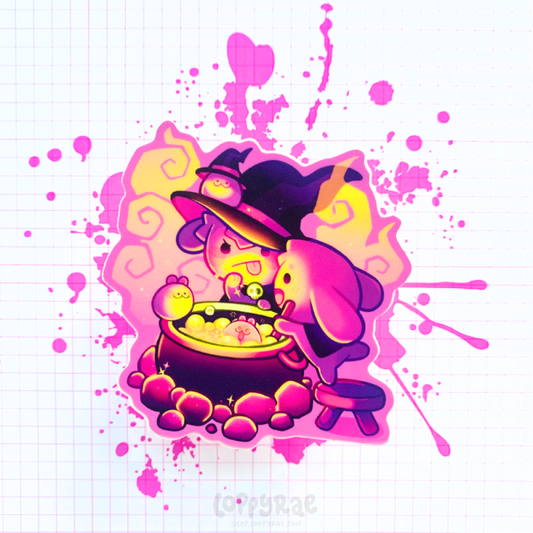 “Witch's Brew" Vinyl Sticker
