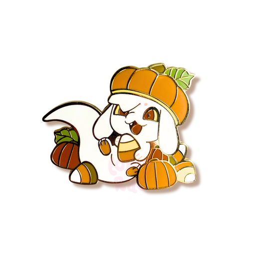 “Candy Corn Dragon” Enamel Pin