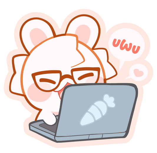 “uwu” Vinyl Sticker